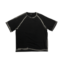 Load image into Gallery viewer, BW Oversize Black Tee
