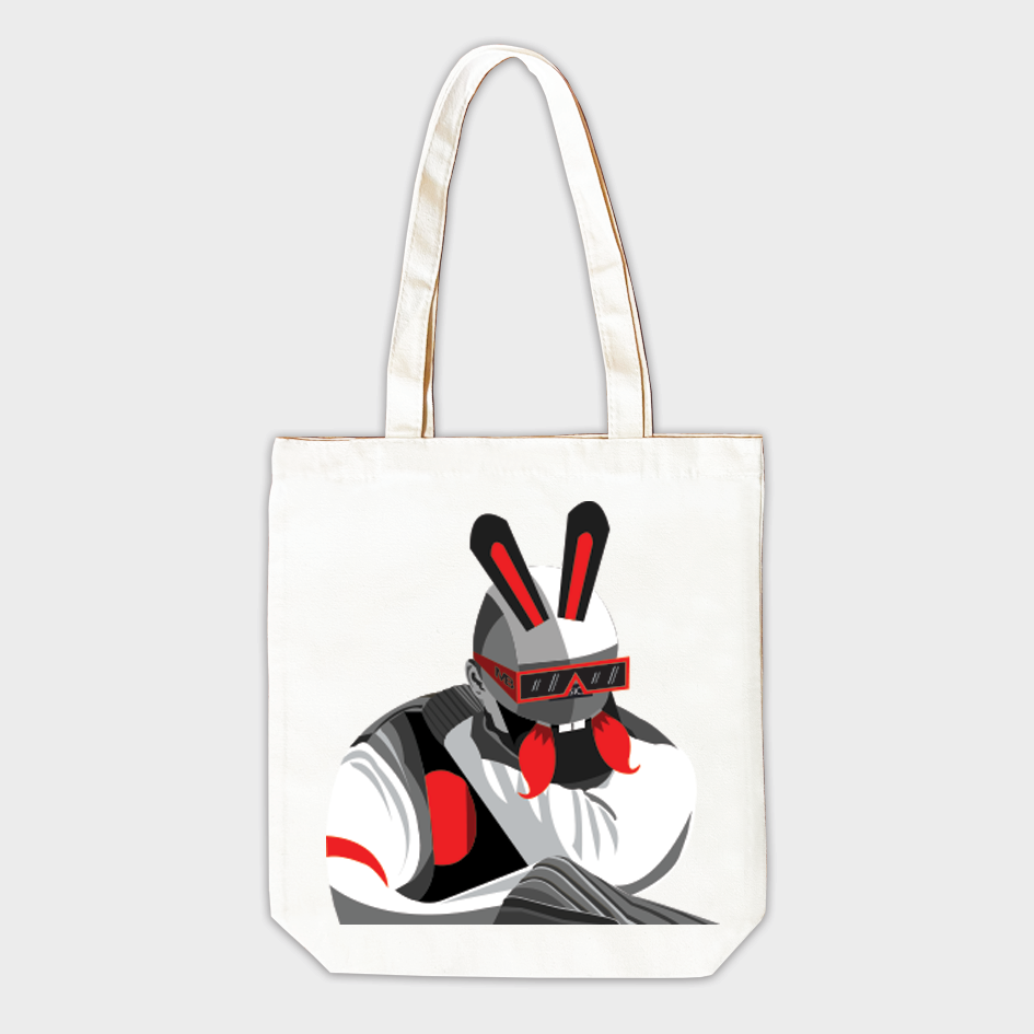 NFT008 Bunny Tote Bag