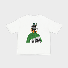 Load image into Gallery viewer, NFT009 Bunny Oversized Tee White
