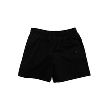 Load image into Gallery viewer, Silver Stripe Shorts Black
