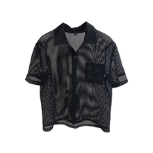 Load image into Gallery viewer, Netted Mesh Oversize Shirt
