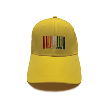 Load image into Gallery viewer, Rainbow Barcode Cap Yellow
