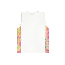Load image into Gallery viewer, Oversized Rainbow Tank Top White
