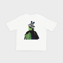 Load image into Gallery viewer, NFT007 Bunny Oversized Tee White
