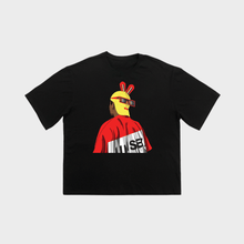 Load image into Gallery viewer, NFT002 Bunny Oversized Tee Black
