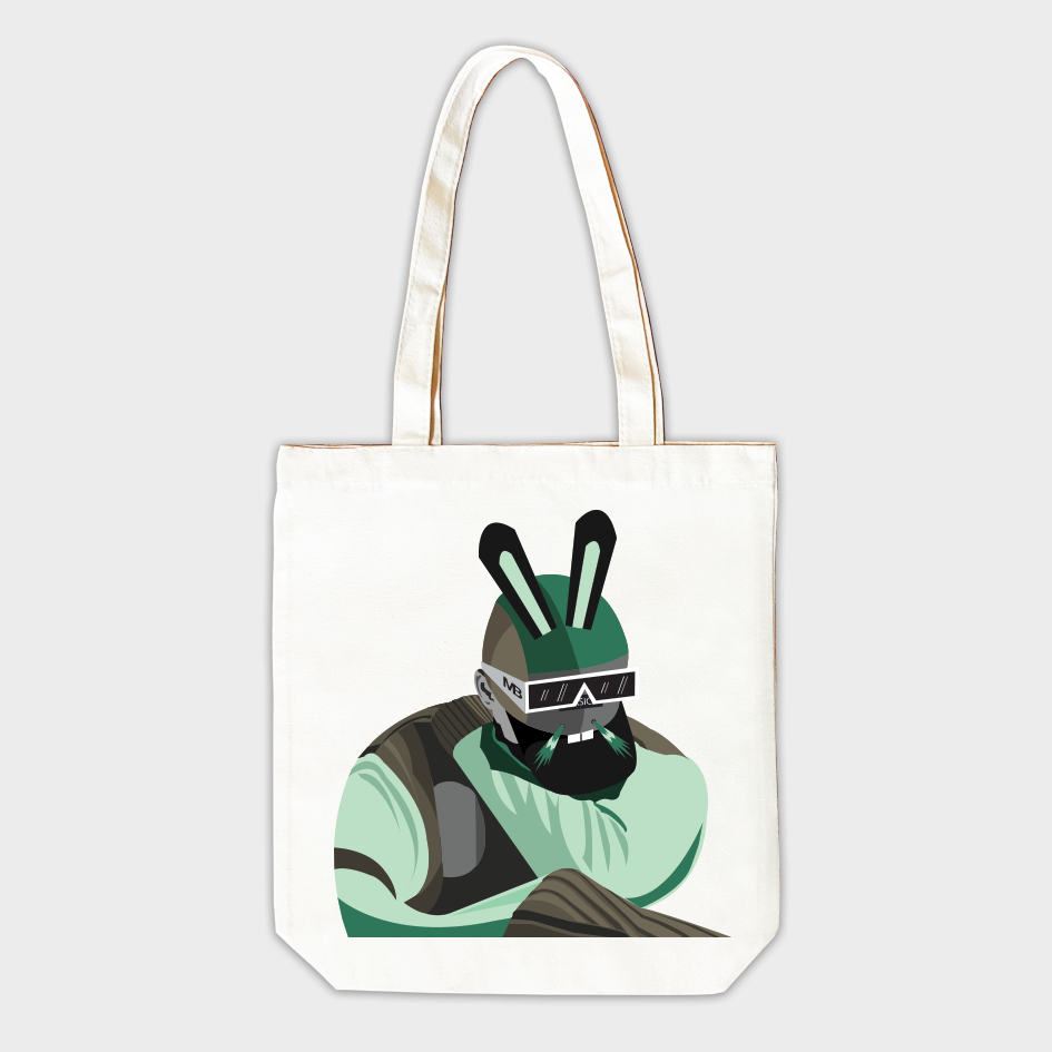 NFT006 Bunny Tote Bag